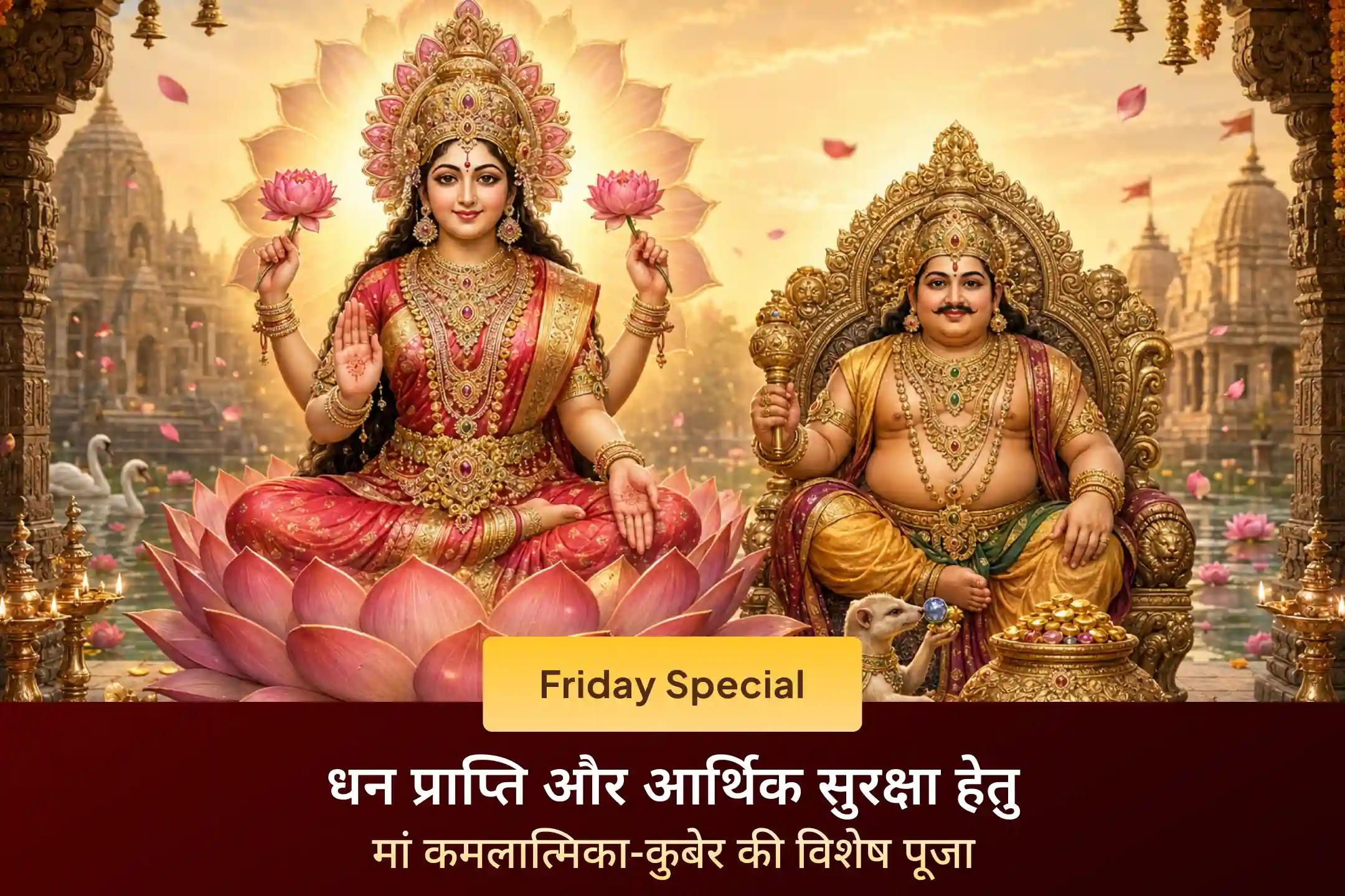 कुबेर जी के साथ मां लक्ष्मी के तांत्रिक स्वरूप मां कमलात्मिका की पूजा से कैसे भर सकते हैं अपने धन के भंडार? जानने के लिए पढ़ें पूरा लेख…