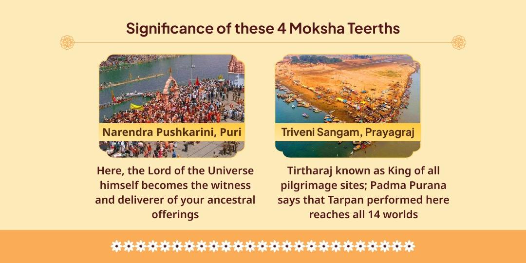 Dakshinayana-Pitrayana 4 Teerth Pitru Shanti Tarpan 