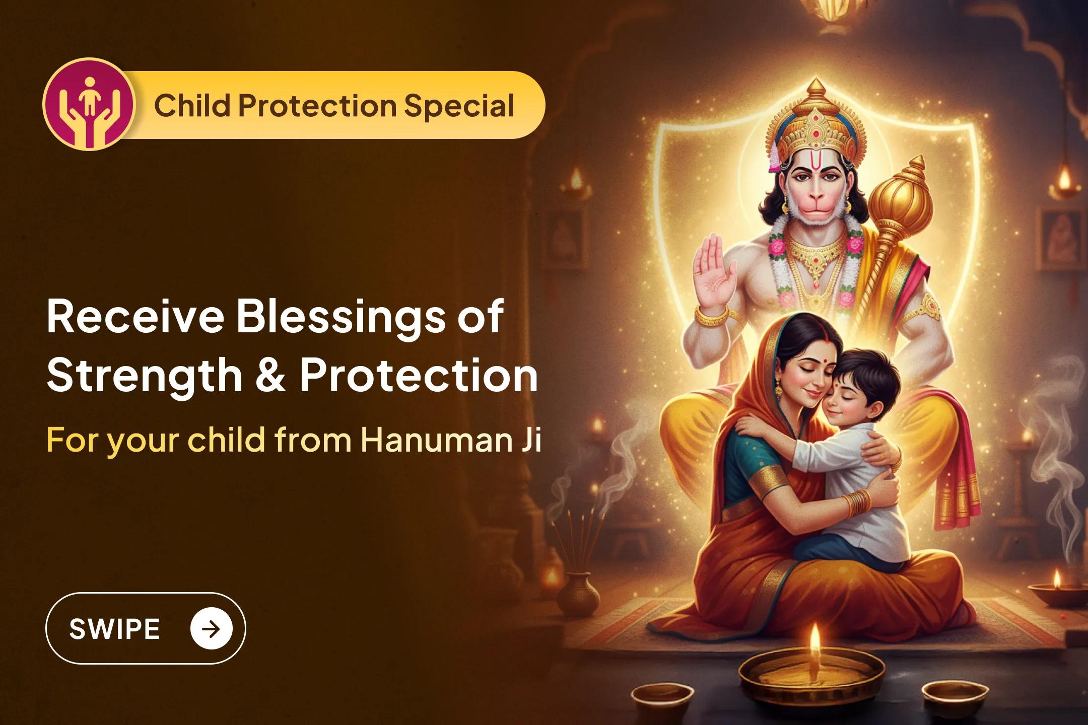 🛡️ Do you want your child to remain safe and strong in every situation? Give them the blessing of invisible protection, love, and emotional balance through this holy Sadhana.