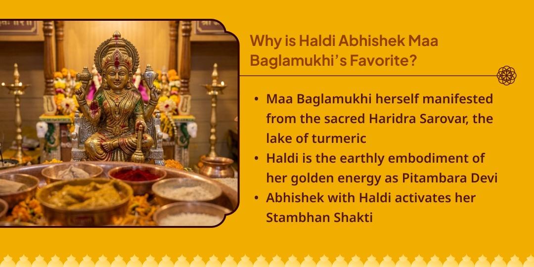 Gupt Navratri Sandhi Kaal Maa Baglamukhi Haldi Abhishek 