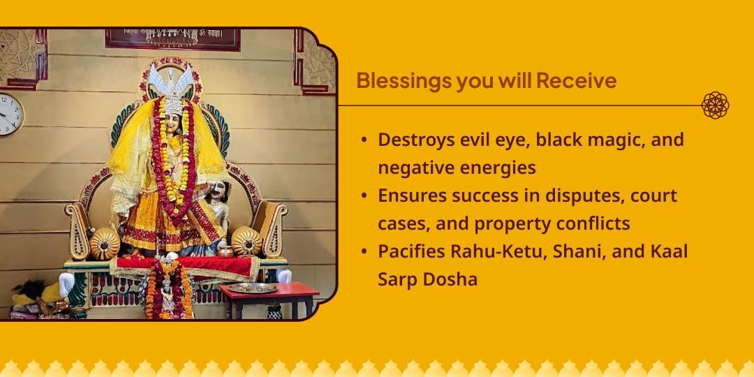Gupt Navratri Sandhi Kaal Maa Baglamukhi Haldi Abhishek 