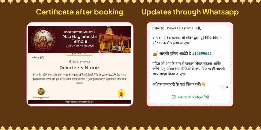 Gupt Navratri Ashtami Shatru-Bhay-Sankat Naash Tri-Shakti Raksha Kavach Chadhava 