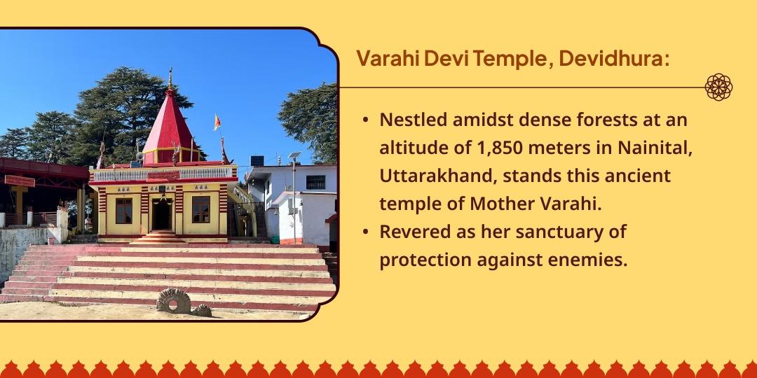 First Day of Varahi Navratri Varahi Devi Chadhava 