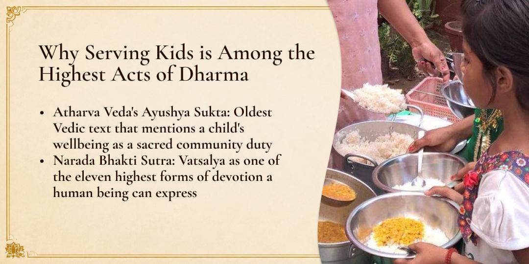 Contribute to 21 Kids Bhojan & Vastra Seva
