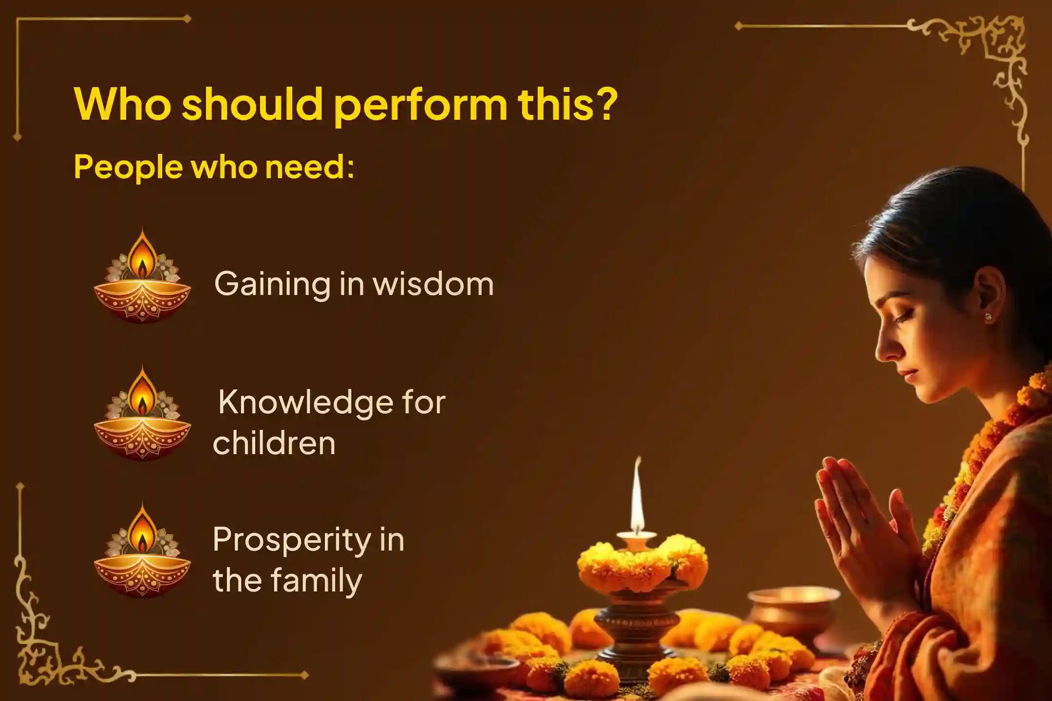 🕉️ Participate in the Tantric Saraswathi Special Maa Raja Shyamala Dandakam and Homam on Varahi Navratri for enhancing your wisdom and knowledge, and that of your children or family🙏