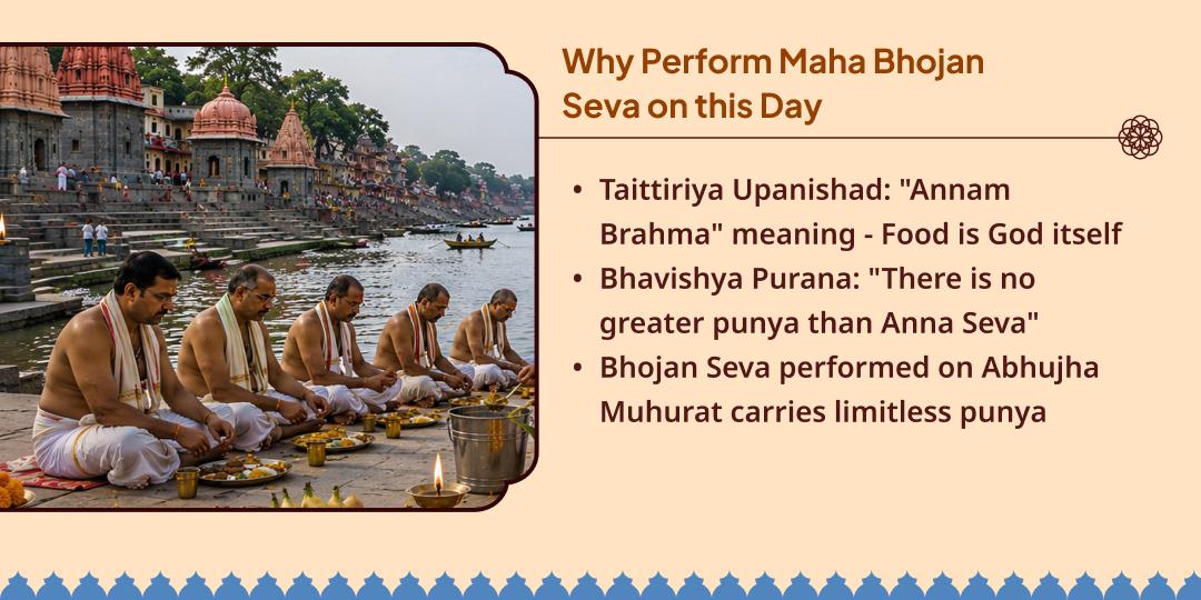 Bhadali Navami Abhujha Muhurat 2 Teerth Maha Bhojan Seva 