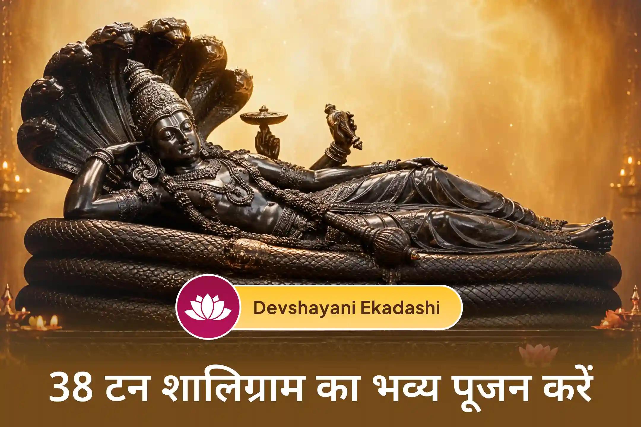 देवशयनी एकादशी पर भगवान श्री विष्णु की कृपा प्राप्त करें और जीवन में शांति, संरक्षण, समृद्धि तथा आध्यात्मिक संतुलन के लिए प्रार्थना करें।