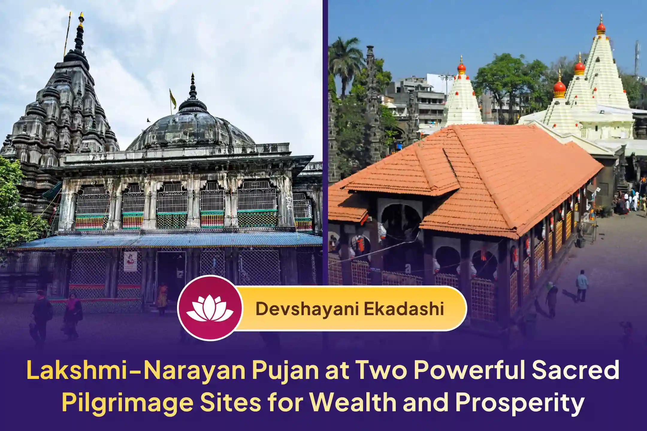 Receive the divine blessings of Lord Vishnu before He enters Yoga Nidra. Participate in this Akhand Dhan Prapti Lakshmi-Narayan Puja and Mahayagya.