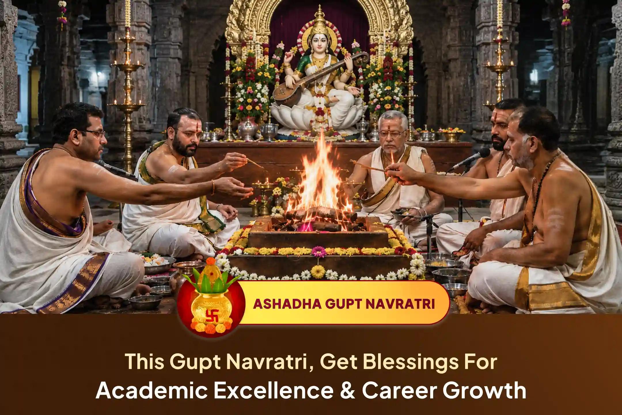 A rare Vedic fire ritual performed only at select sacred temples, believed to awaken wisdom, memory, and success 