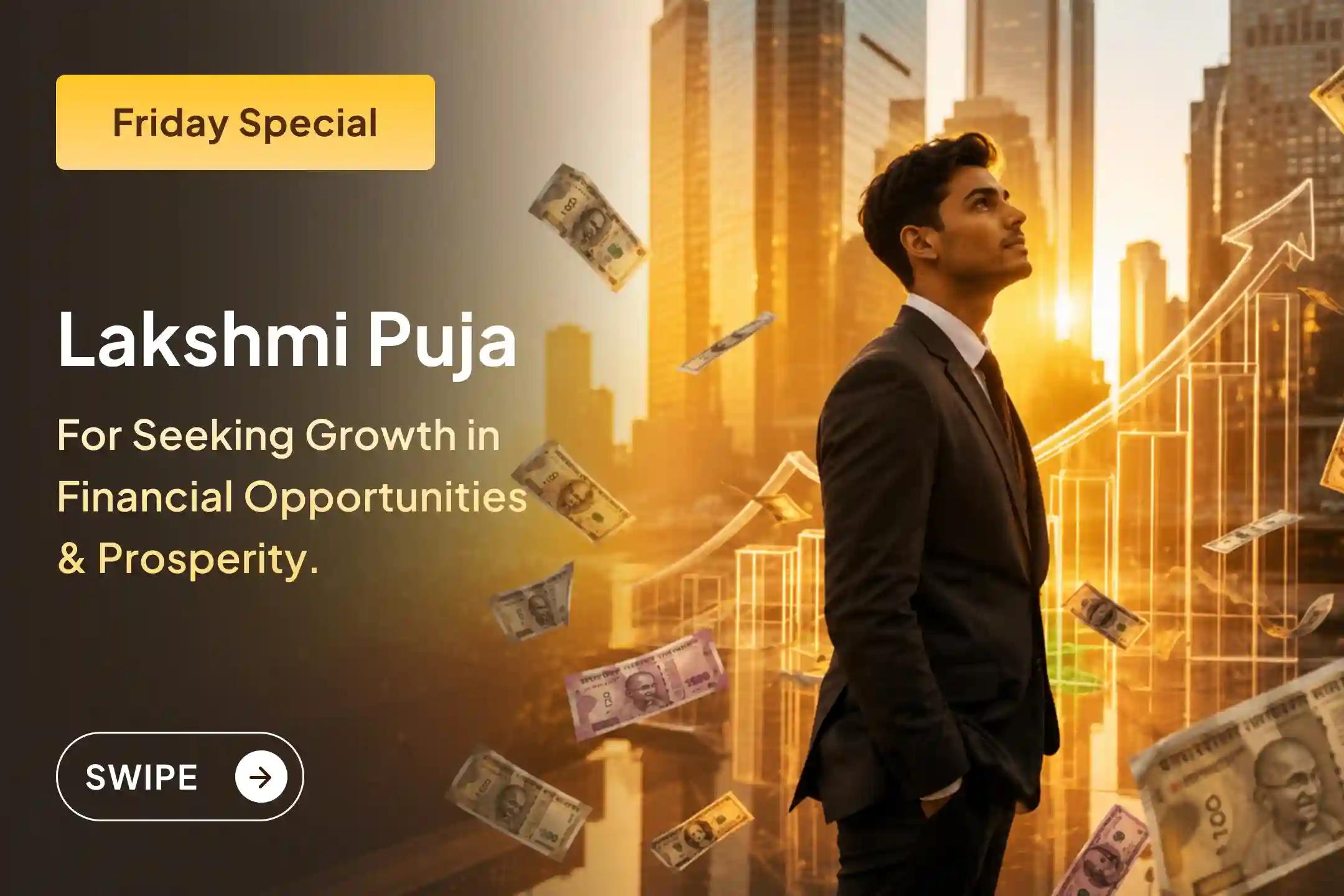 🌸 Receive the divine blessings of Goddess Lakshmi for wealth and prosperity through this sacred puja!