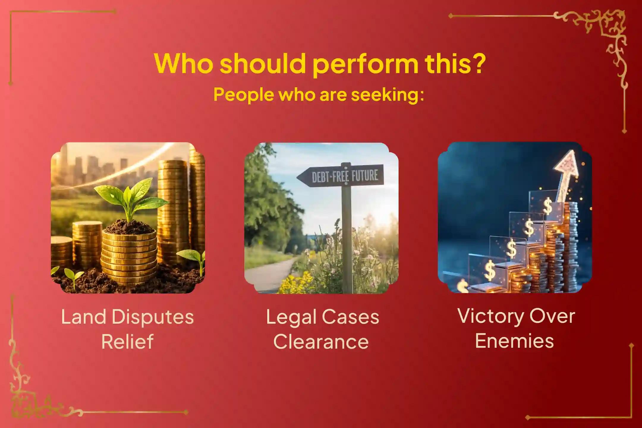 Participate in the Ashtami Special ‘Maa Varahi Ashtakam Path and Maa Bagalamukhi Kavach Path Maha Puja’ to seek relief from land disputes and legal cases, and to win over enemies.
