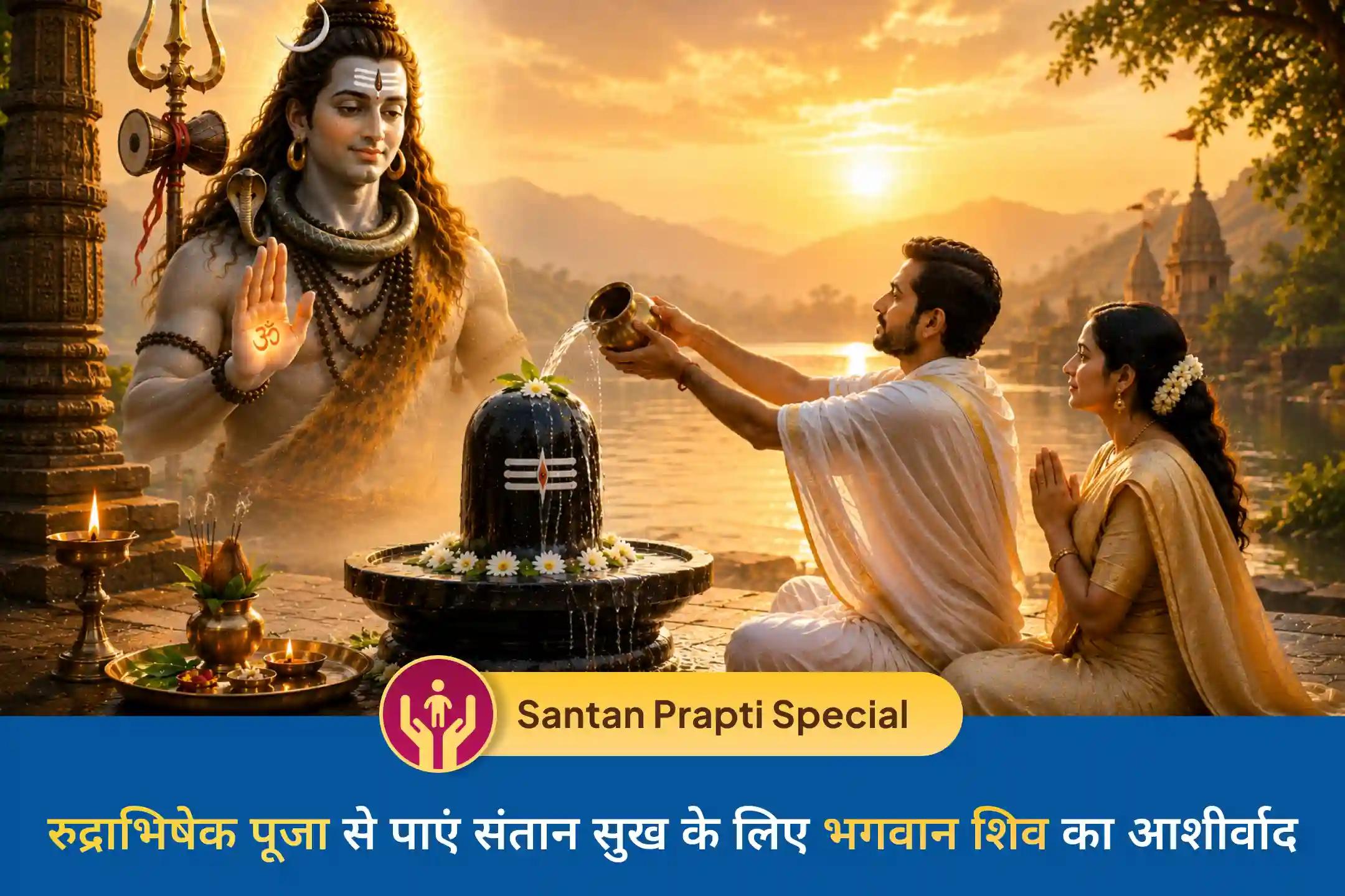 शास्त्रों में गाय के दूध से भगवान शिव का अभिषेक संतान सुख के लिए विशेष फलदायी बताया गया है। अतः इस पूजा से जुड़कर भगवान शिव से संतान प्राप्ति का आशीर्वाद और परिवार की खुशहाली के लिए प्रार्थना करें। 🙏