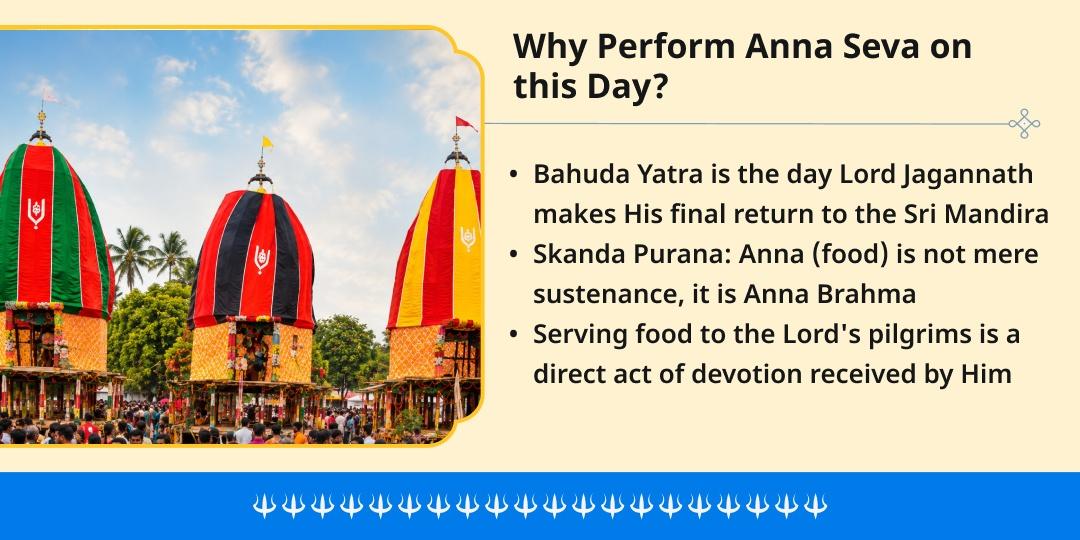 Last Day of Rath Yatra 2026 Puri Maha-Anna-Seva with 21 Pandas 