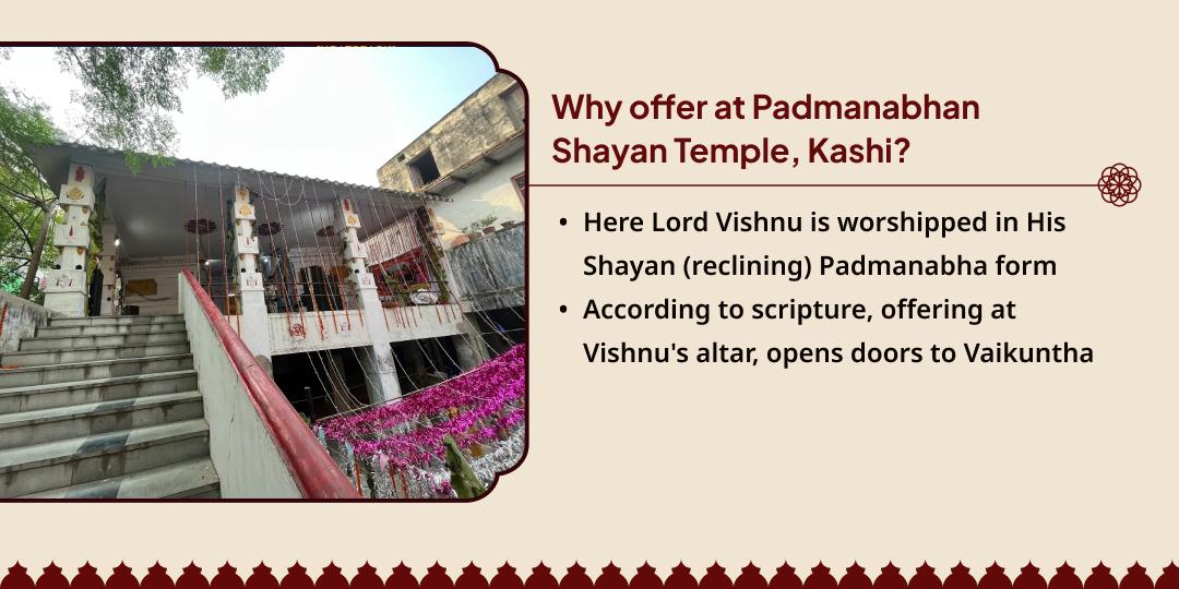Devshayani Ekadashi Padmanabhan Bhog Shayan Temple Kashi Chadhava 