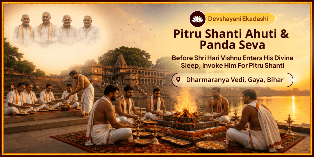 Devshayani Ekadashi - Chaturmas Begins! Resolve Pitru Doshas, Free Ancestral Souls & Restore Family Peace - Join Now! 