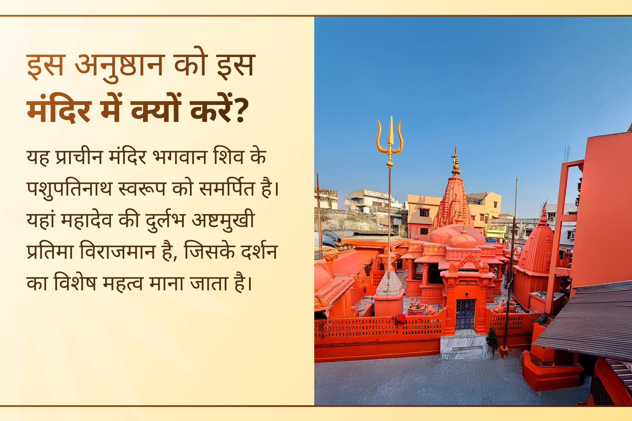 ✨ पशुपतिनाथ मंदिर में 30 दिवसीय भव्य रुद्राभिषेक महोत्सव के माध्यम से भगवान महादेव की कृपा प्राप्त करें और जीवन में शांति, सुरक्षा, समृद्धि तथा आध्यात्मिक उन्नति का आशीर्वाद पाएं। 