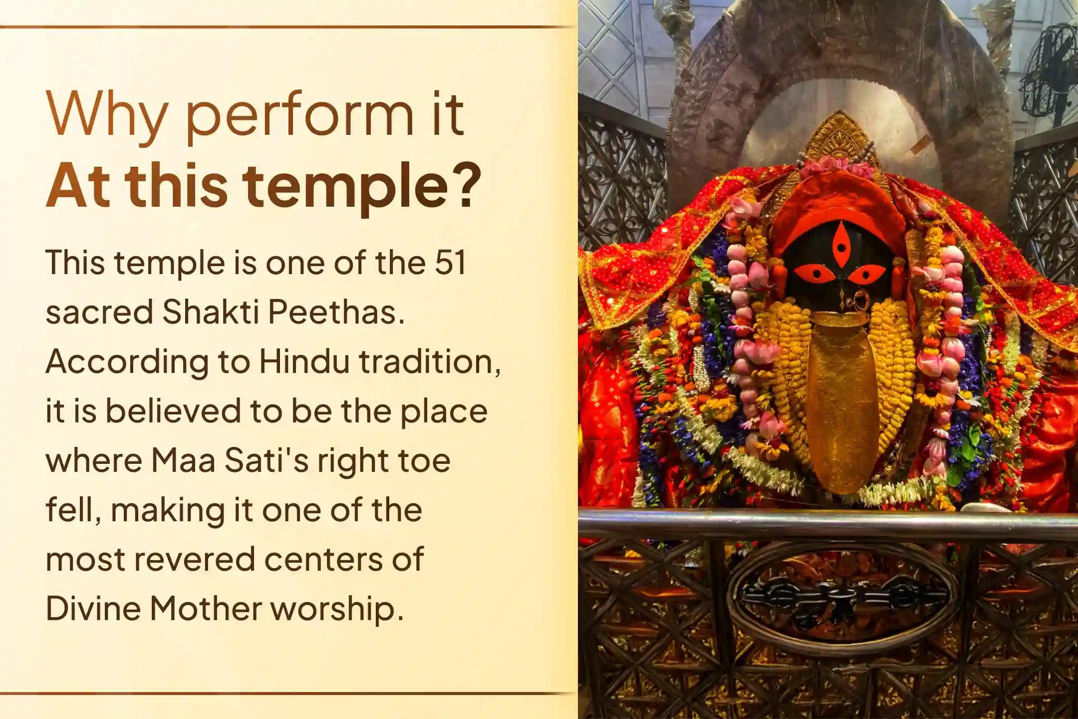 🙏 Participate in the 9-Day Chandi Havan & Durga Saptashati Path at the renowned Kalighat Shakti Peeth, Kolkata, and pray for the blessings of Maa Durga, inner strength, courage, and an abundance of positive energy.