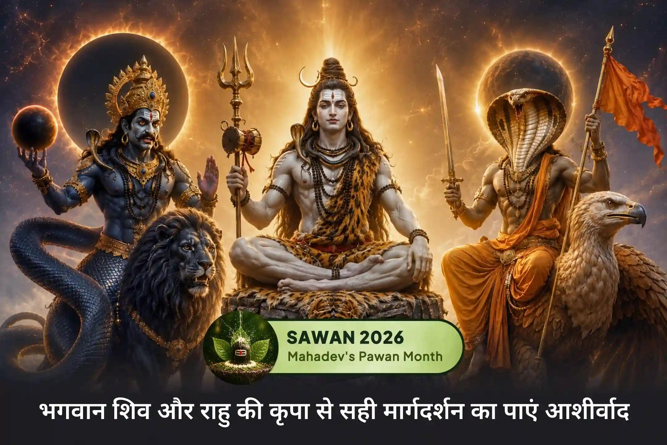 क्या बार-बार गलत फैसले और अचानक आने वाली परेशानियां आपके जीवन को प्रभावित कर रही हैं? 🕉️ राहु-केतु पीड़ा शांति पूजा एवं शिव रुद्राभिषेक के माध्यम से मानसिक शांति और स्पष्ट सोच हेतु भगवान शिव का आशीर्वाद प्राप्त करें।