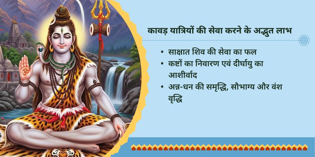 प्रथम सावन सोमवार काशी-हरिद्वार कांवड़ यात्री जल एवं भोजन सेवा