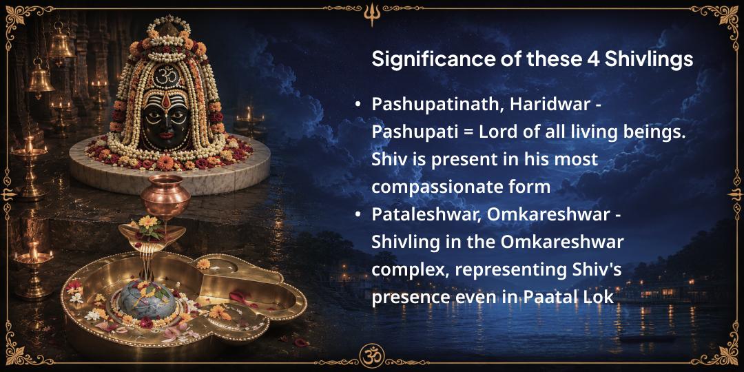 First Sawan Somwar 4 Shivlings Rudrabhishek 