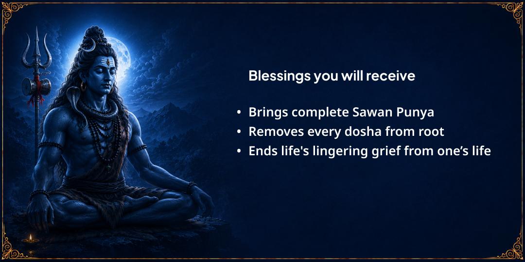 4 Sawan Somwar 4 Jyotirlinga Yatra Maha Abhishek Sankalp 