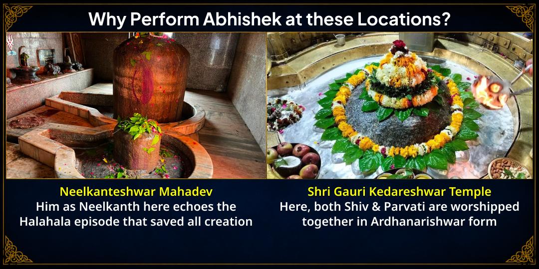 Sawan Shivratri Nishit Kaal 4 Shivling Jal-Belpatra Abhishek 
