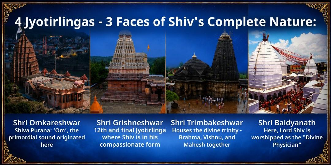 Sawan Shivratri 4 Jyotirlingas Jal-Bel Patra Abhishek  