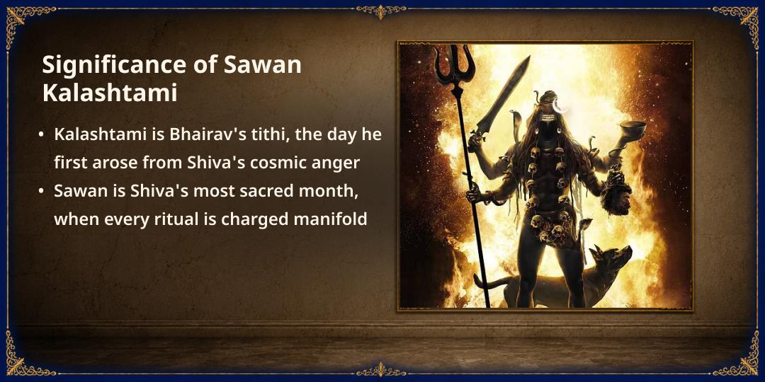 Sawan Kalashtami Sarv Raksha 4 Bhairav Temples Tel Maha Abhishek 