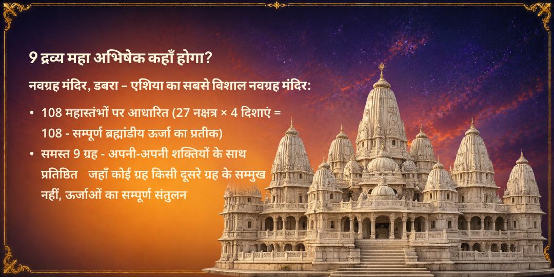 सूर्य ग्रहण - सावन अमावस्या 9 ग्रह शांति 9 द्रव्य महा अभिषेक