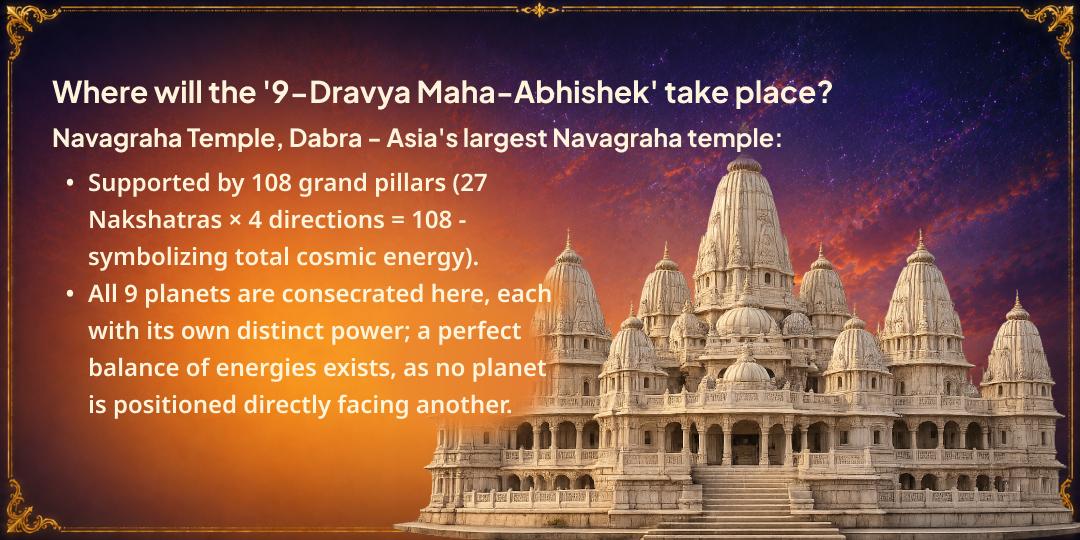 Surya Grahan - Sawan Amavasya 9 Graha Shanti 9 Dravya Maha Abhishek