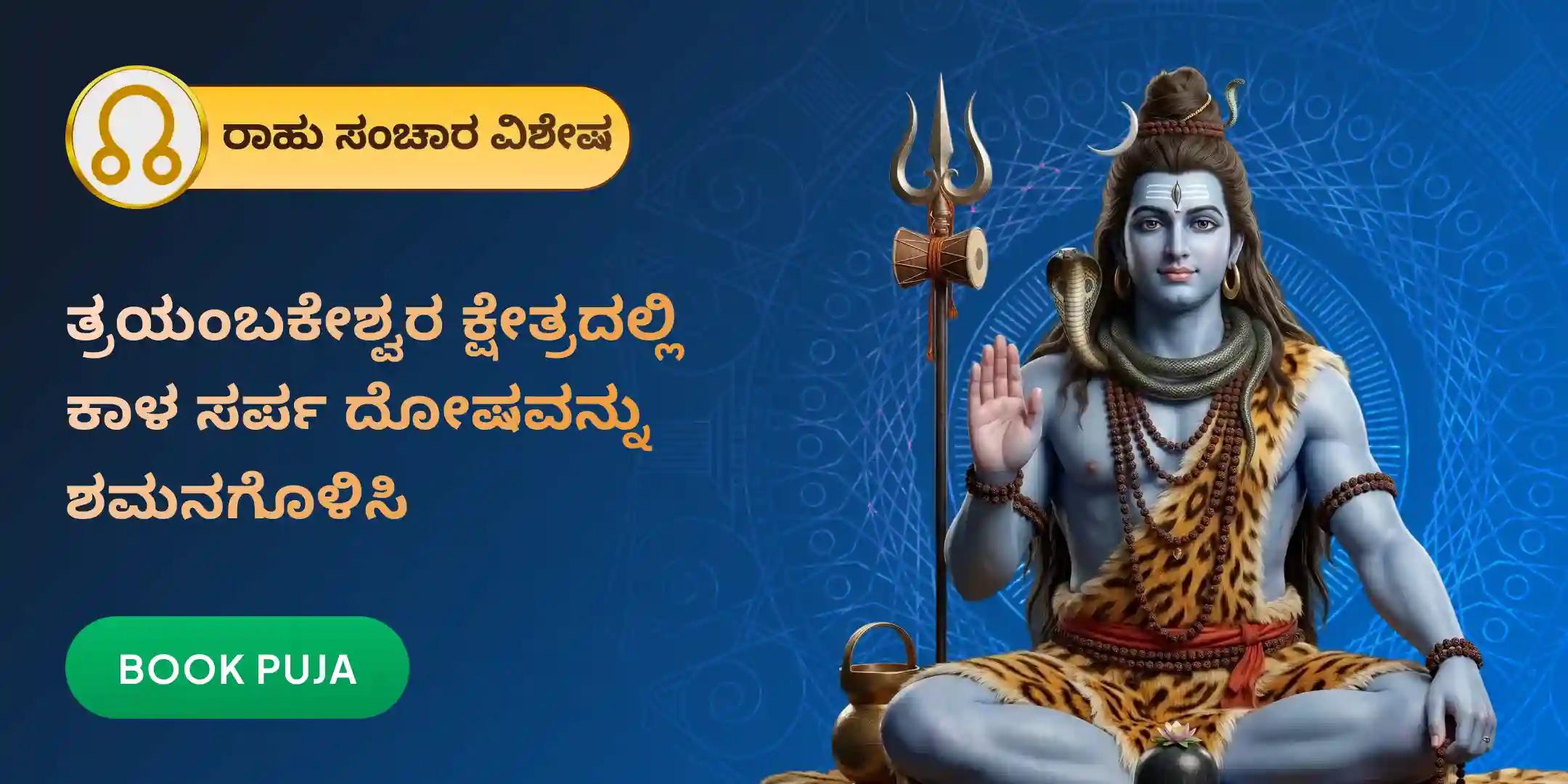 ಕಾಳ ಸರ್ಪ ದೋಷದಿಂದ ಪರಿಹಾರ ಪಡೆಯಲು