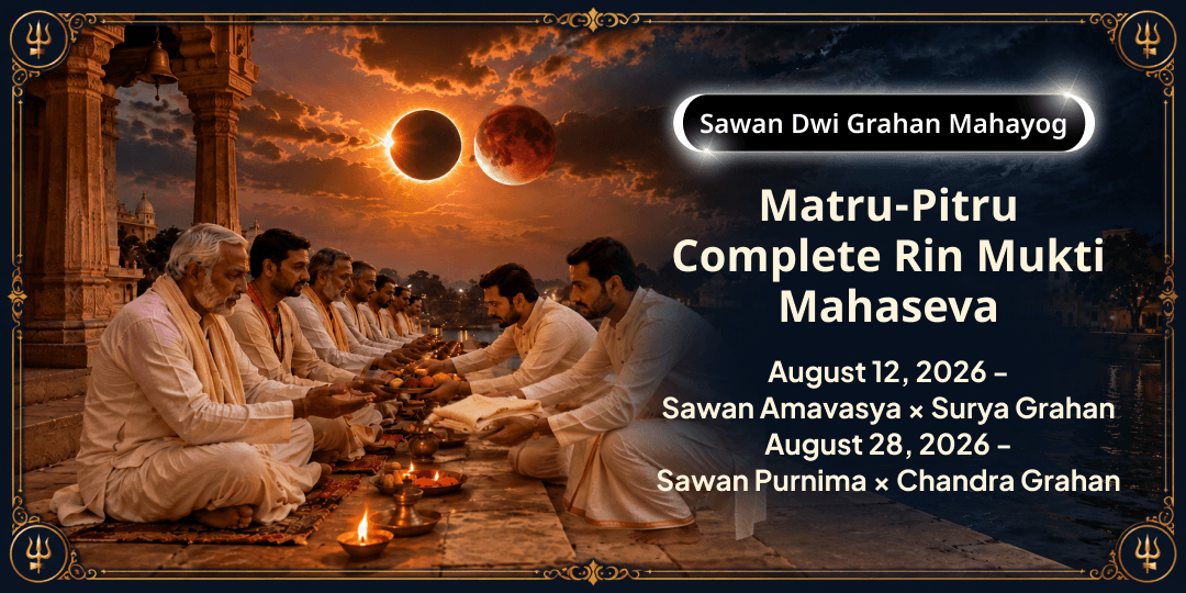 Sawan 2026 Dwi Grahan Matru-Pitru Complete Rin Mukti Mahaseva