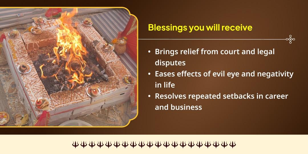 Sawan Kalashtami Nazar Dosh & Shatru Shanti Kaal Bhairav-Bagalamukhi Havan Ahuti 