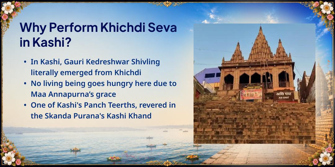 Sawan Month 18-Days 101KG Khichdi Seva Sankalp in Kashi