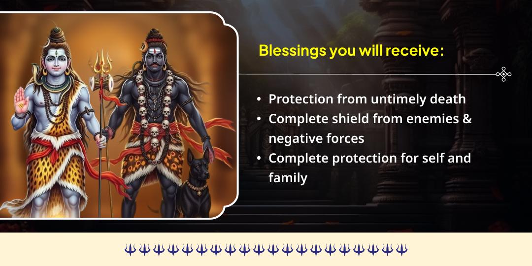 Sawan Kalashtami Shiv-Bhairav Ashta Dik Kavach Priya Dravya Abhishek in Kashi 