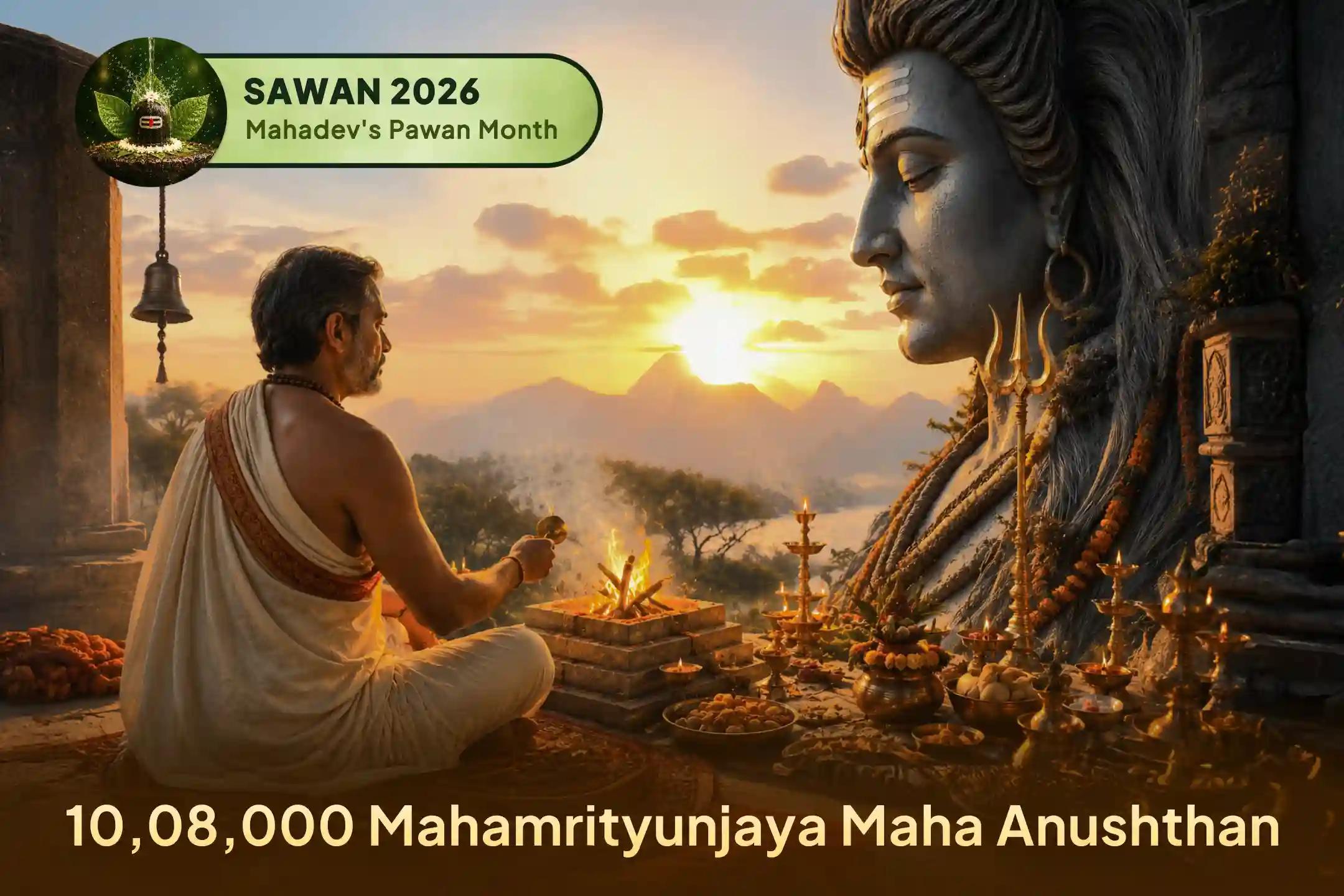Facing health, financial, or Rahu-related obstacles? Seek Mahadev's blessings through this rare Sawan Somvar and Rahu Nakshatra Mahapuja.