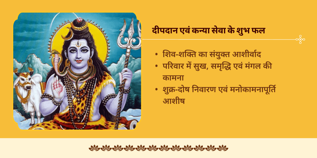 सावन शुक्रवार शिव नगरी काशी दीपदान एवं कन्या वस्त्र सेवा 