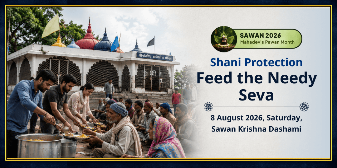 Sawan Shanivar Shani Protection Feed The Needy Seva