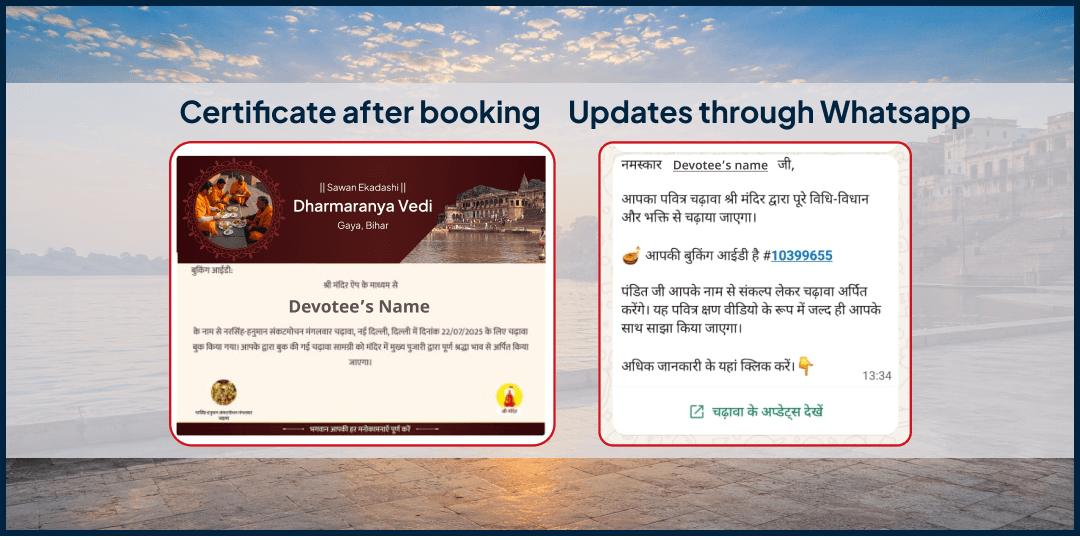 Sawan Ekadashi Shiv-Vishnu 4 Teerth Brahmin Seva 