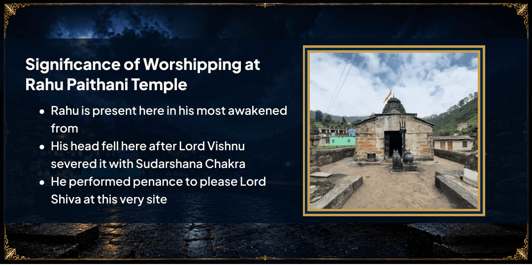 Rahu Dhanishtha Nakshatra Gochar Rahu Paithani Mandir Chadhava 