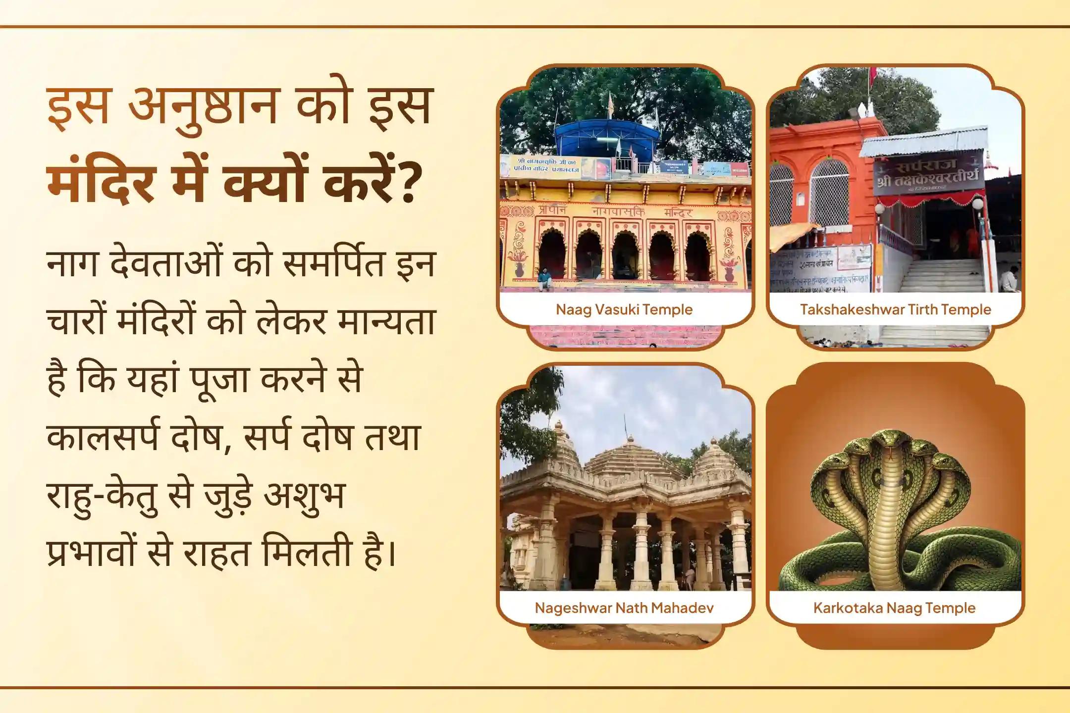 सावन सोमवार पर नाग पंचमी के दुर्लभ संयोग में 4 प्रहर, 4 नाग मंदिरों में 4 लाख राहु-केतु बीज मंत्र जाप एवं कालसर्प दोष शांति महापूजा से जुड़ने का दुर्लभ अवसर।
