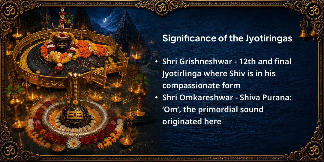 Sawan Somwar 4 Jyotirlingas Jal-Bel Patra Abhishek 