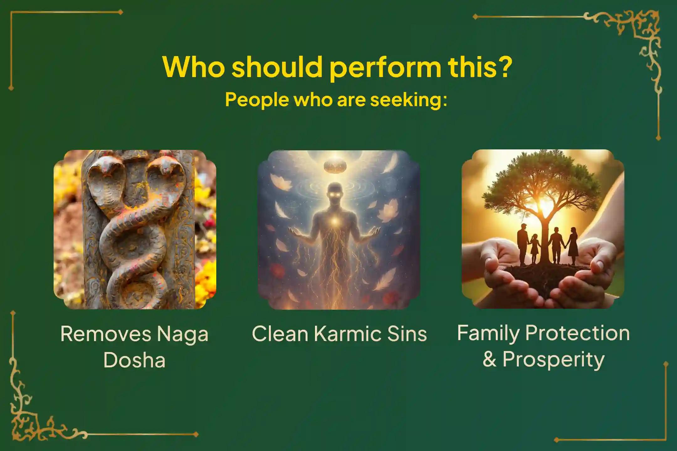 Participate in the 'Ashlesha Bali Puja' at Gokarna Kshetra on this rare 'Once in 14 years special Naag Panchami on Monday' to remove the negative effects of Sarpa (Naga) Dosha and cleanse past karmic sins