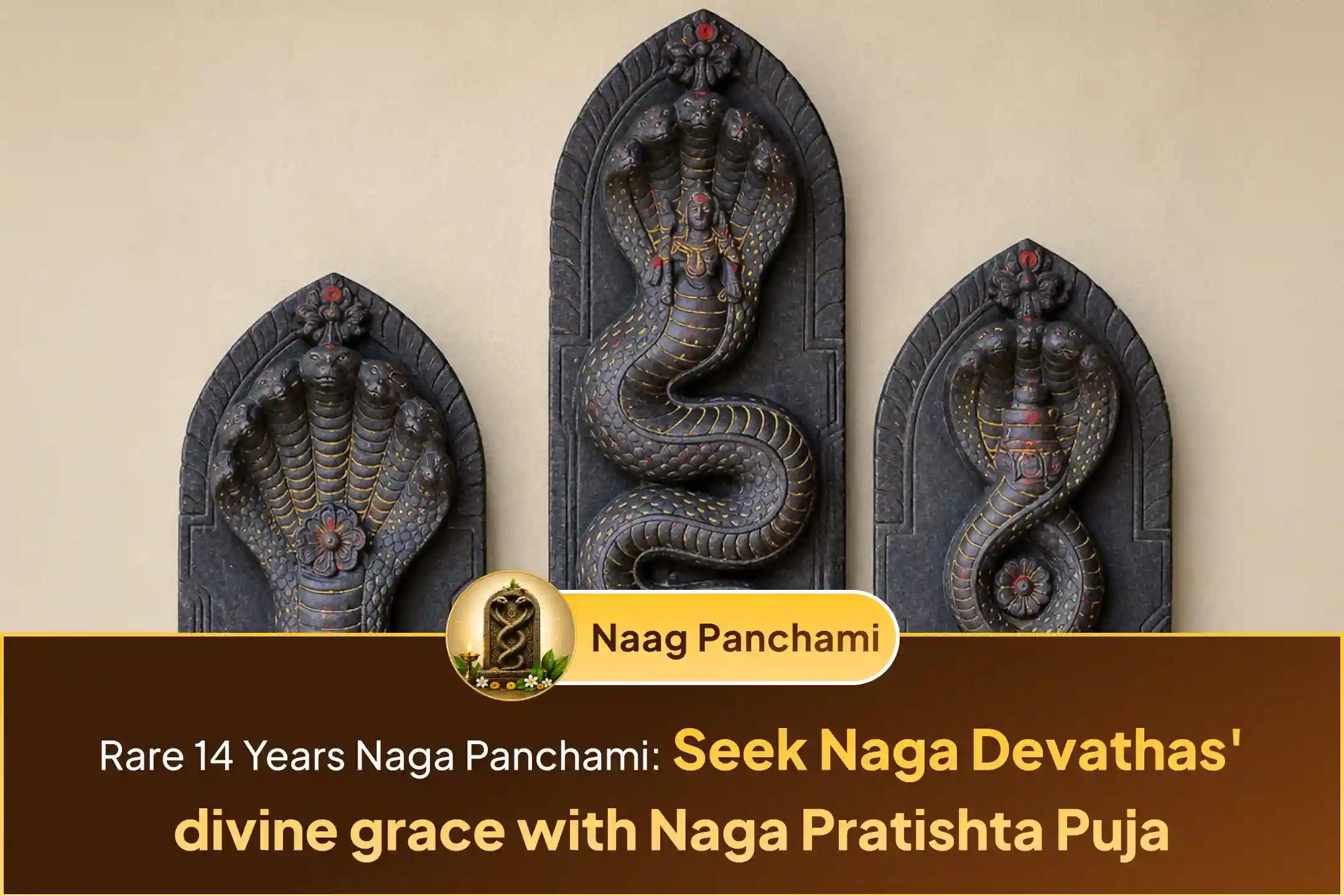 🕉️Participate in the Naag Panchami - Special Naag Pratishtha Puja to overcome marriage delays, childbirth issues, or financial problems🙏