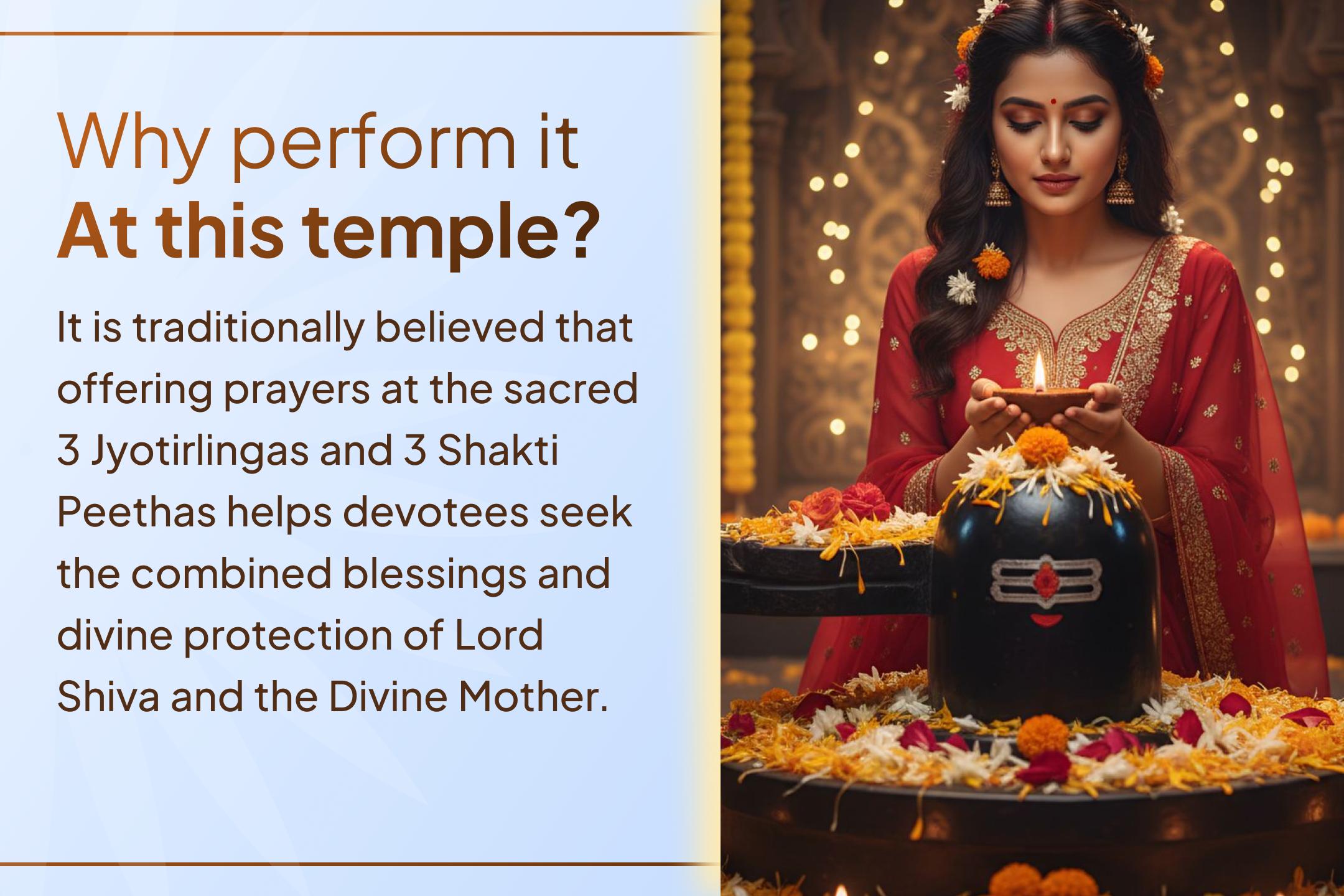 6 sacred temples, one sacred resolve, and the divine occasion of Sawan Shivratri – participate in this special Maha Puja through Shri Mandir.