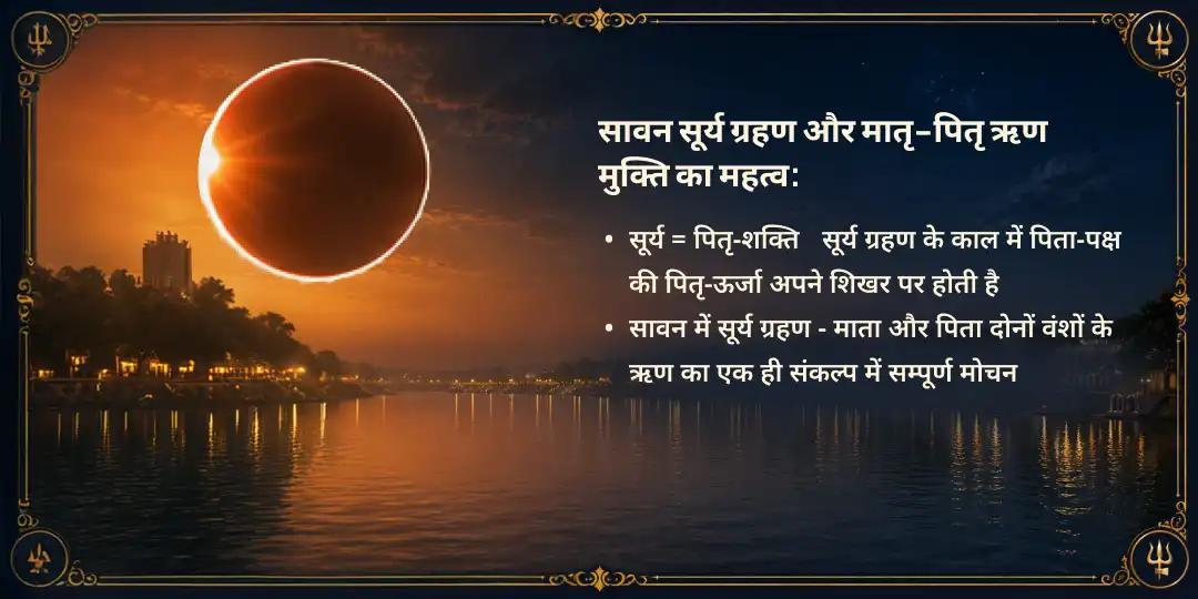 सावन 2026 सूर्य ग्रहण मातृ-पितृ सम्पूर्ण ऋण मुक्ति महासेवा