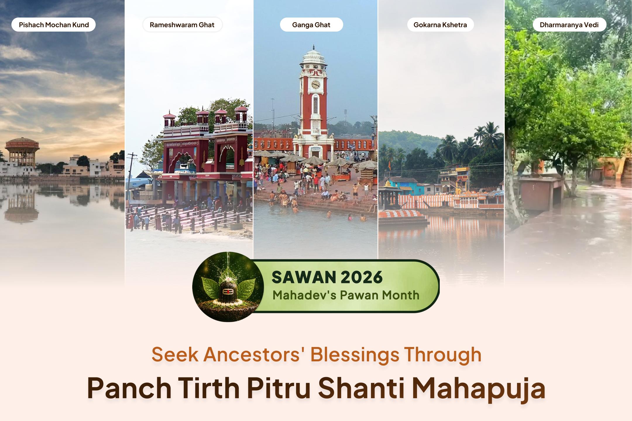 This rare Sawan Amavasya coinciding with Surya Grahan offers a powerful opportunity to seek blessings for your ancestors and restore harmony in your family.