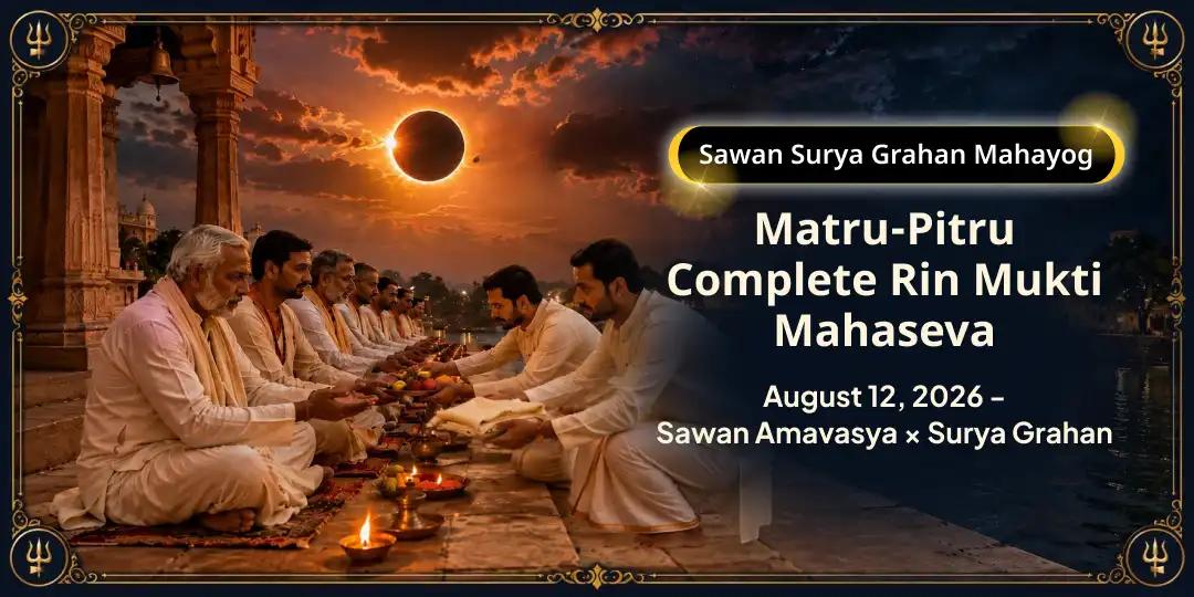 Sawan Surya Grahan Amavasya Matru-Pitru Rin Mukti Mahaseva