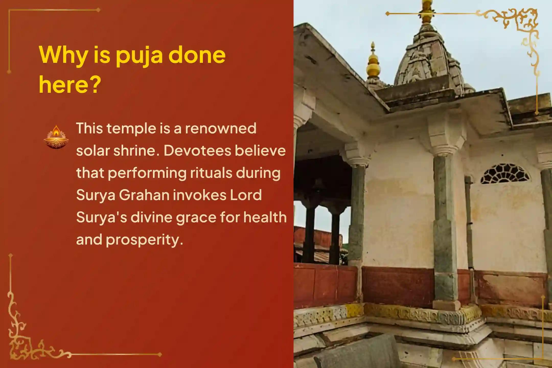 Participate in the 'Surya Grahan Sahasra Aditya Hrudayam Stotra Parayanam' on Surya Grahan Amavasya to seek divine blessings for vitality, eye health, and the well-being and longevity of your father.