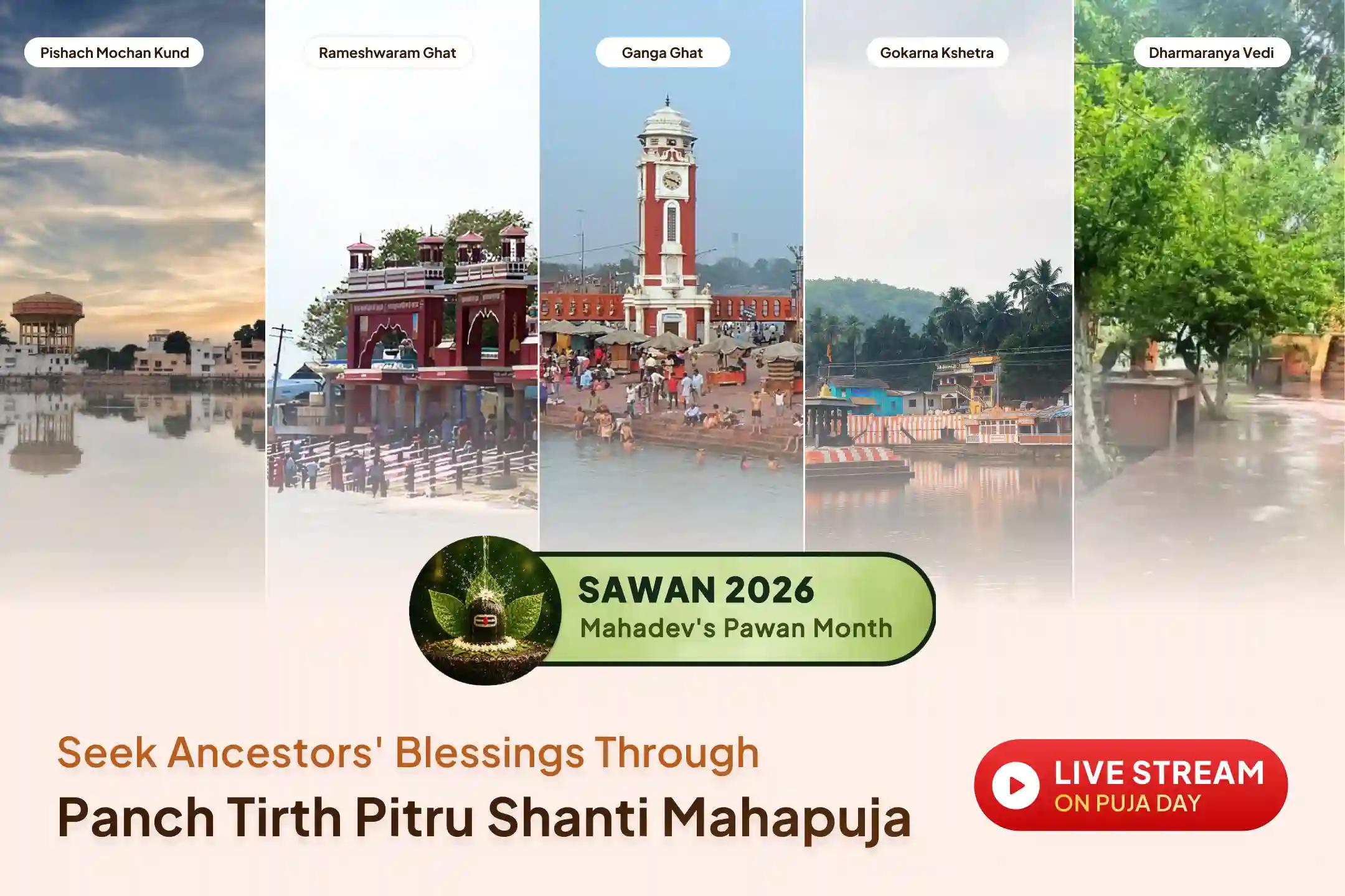 This rare Sawan Amavasya coinciding with Surya Grahan offers a powerful opportunity to seek blessings for your ancestors and restore harmony in your family.